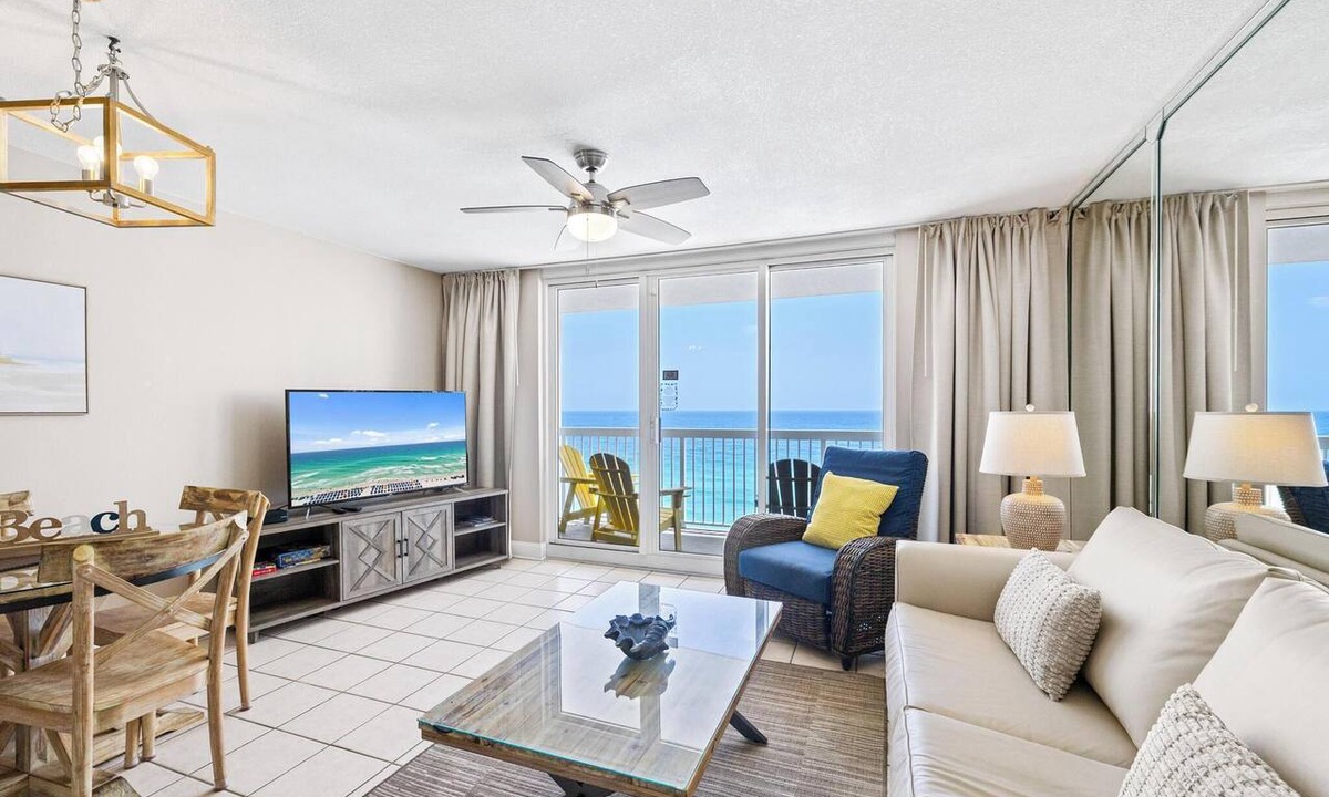 Destin Condo | 11th Floor Beachfront at Pelican, Stunning View, 3 Pools, Beach Chairs, Wifi