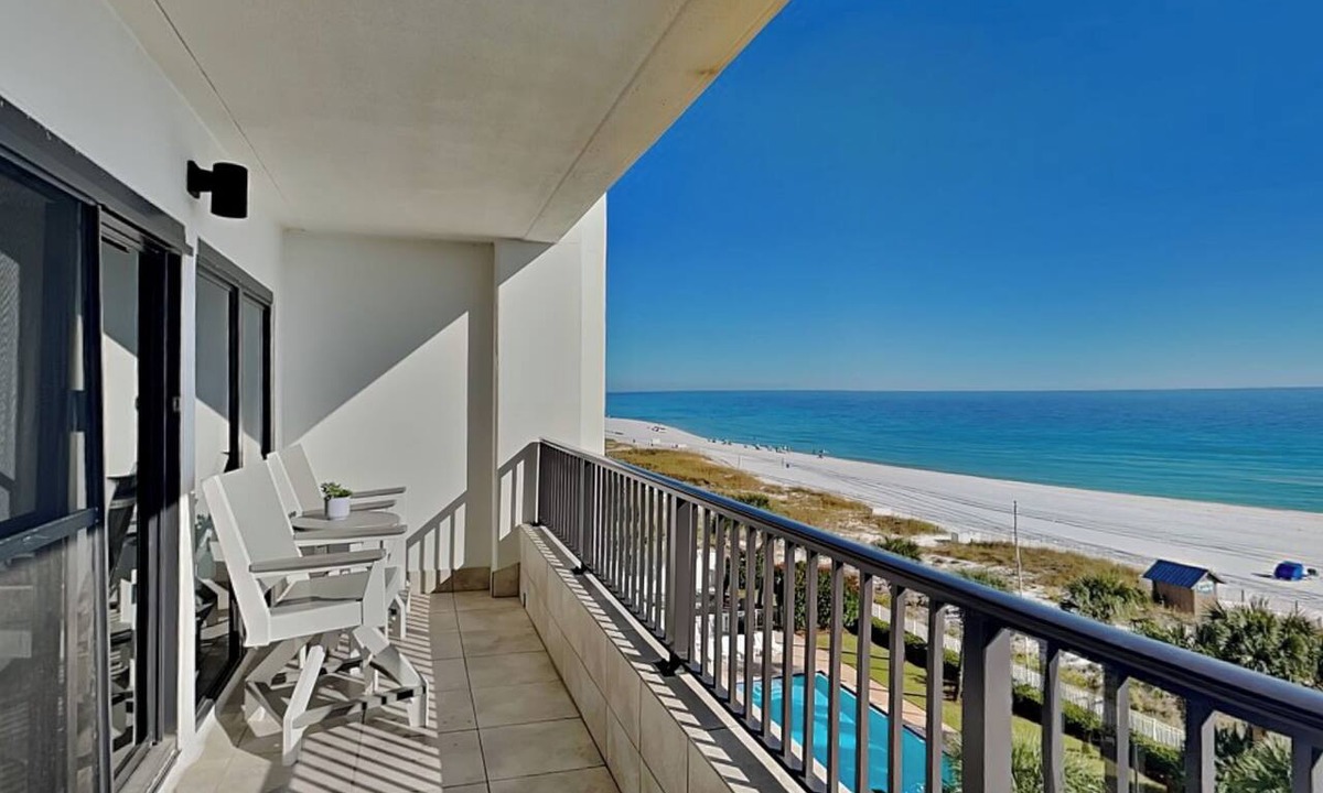 Destin Condo | Breakers East #506 - Large Private Balcony with Unobstructed Views!