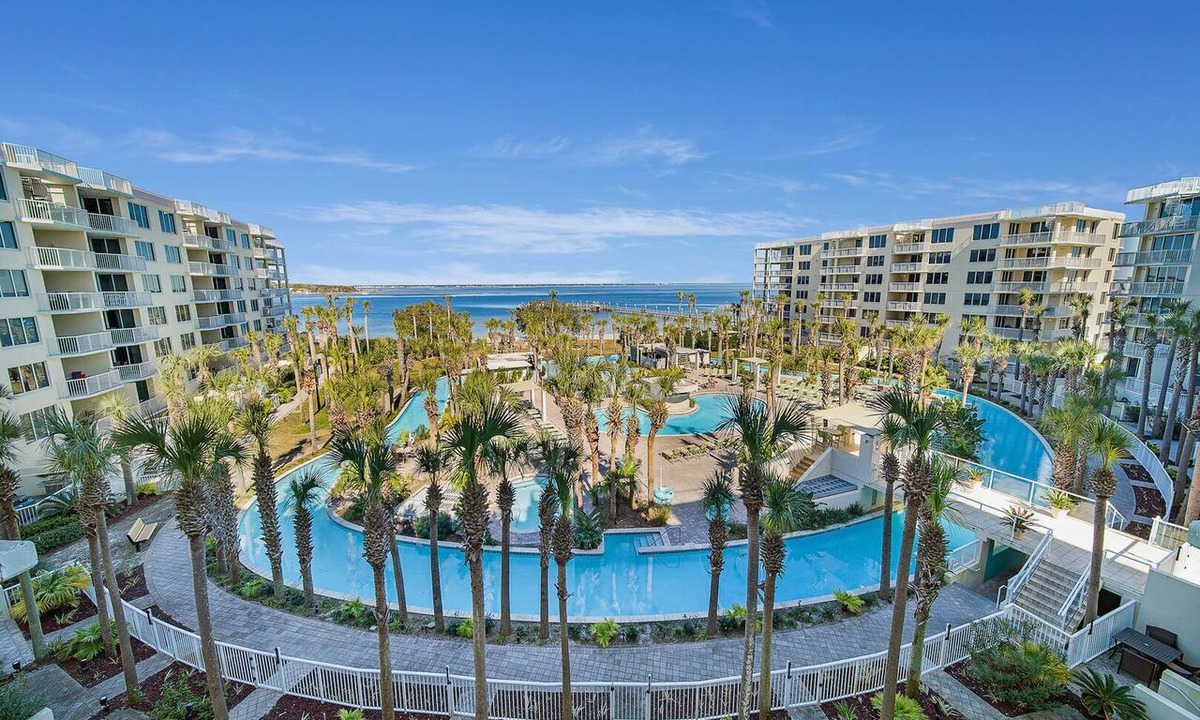 Fort Walton Beach Condo | Destin West Pelican 505 ~ Amazing Views of the Lazy River