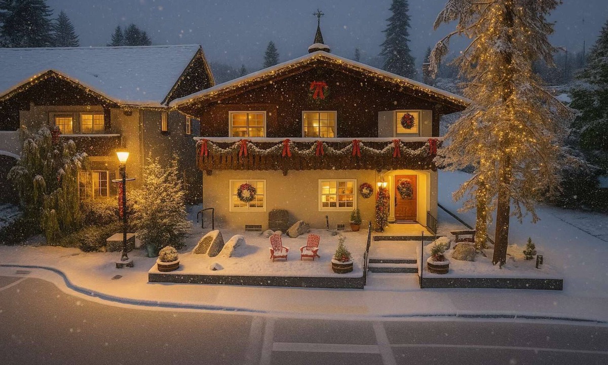 Leavenworth House | Snowcreek-Townhouse-DownTown-HotTub-8 People