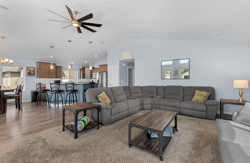 Manson House | Beautiful Lake Home with Seasonal Private Heated Pool and Hot Tub