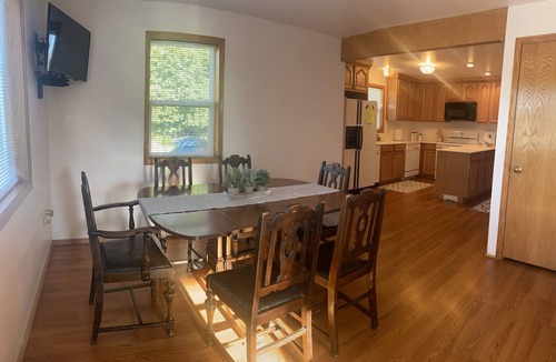 Spokane House | Charming Home on Fenced Corner Lot with Front Porch!