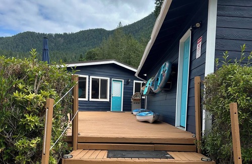 Port Angeles House | Incredible Waterfront Property on Lake Sutherland. Sunny Side of Lake!