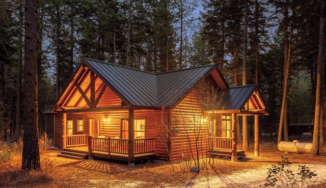 Alpine Woods cabin close to trails, ski in/out