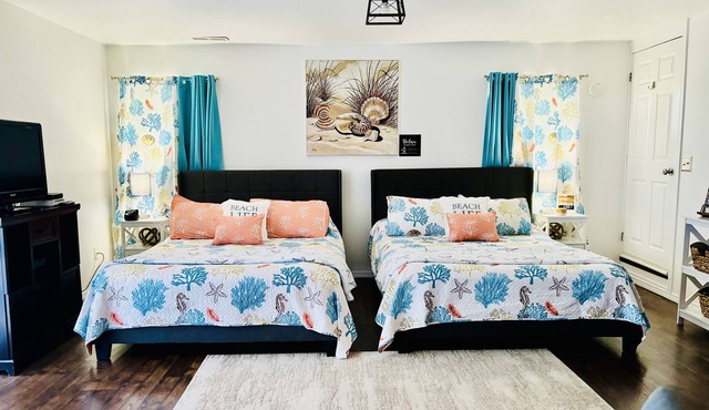 COZY Seaside Studio - just mins from beach - FREE EV Charging.