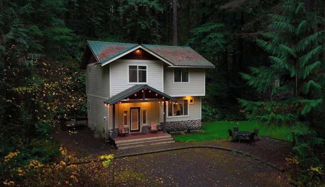 Mt Baker Basecamp w/Foosball, Fireplace & Hot tub! Minutes to the Slopes!