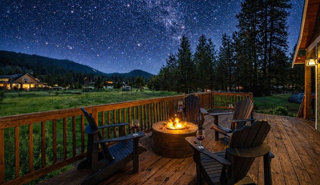 Views | Stargaze | Hot Tub | BBQ | Yard | Deck